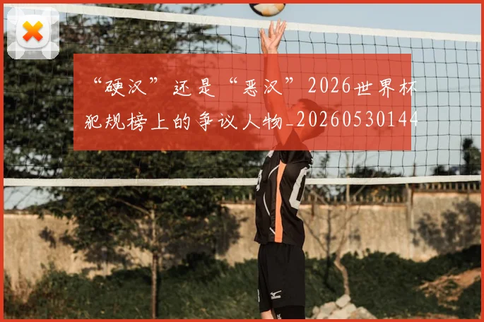 “硬汉”还是“恶汉”2026世界杯犯规榜上的争议人物_20260530144021_20260702172858