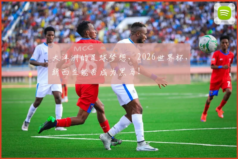大洋洲的足球梦想,2026世界杯,新西兰能否成为黑马!