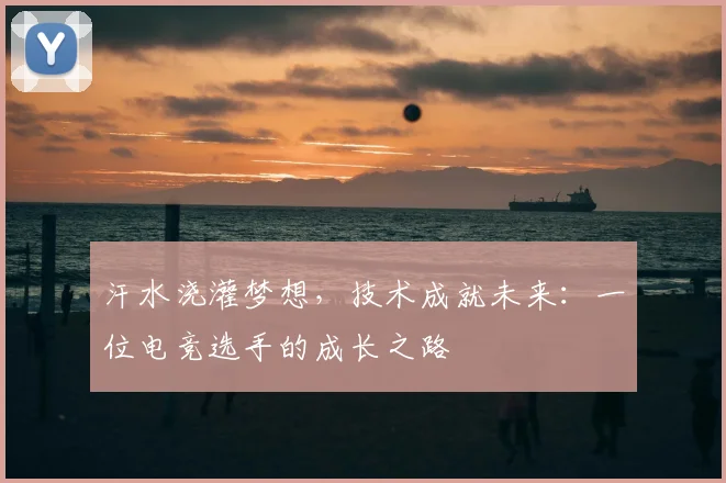 汗水浇灌梦想,技术成就未来:一位电竞选手的成长之路